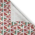 thumbnail image 6 of Ambesonne Watercolor Valance & Curtain, Abstract Watermelon, 55"x45", Coral Pink Turquoise, 6 of 6