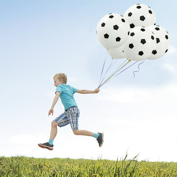 BESTYASH 50Pcs Soccer Garland Balloon Multi Decoration for Celebrations Parties for Fan Gear