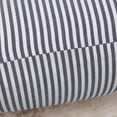 thumbnail image 5 of Unique Bargains Woven Stripe Decorative Throw Pillow Cover Blue and White 12" x 20", 5 of 7