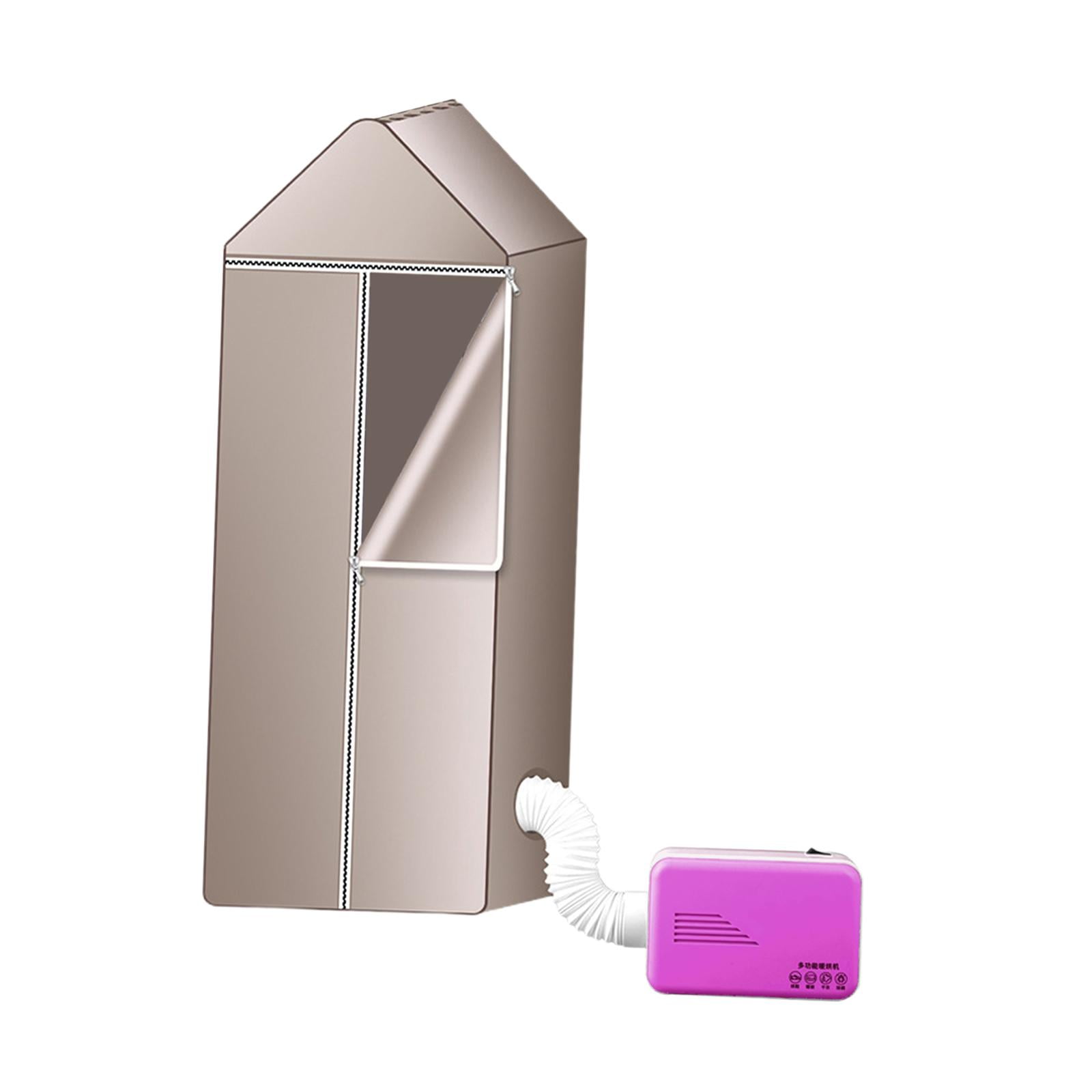 yuksok Electric Clothes Dryer Clothing Dryers Multifunction Quick Drying Mini Low Noise 110V Violet