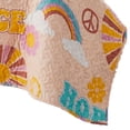 thumbnail image 2 of Benjara Berlin 2 Piece Microfiber Rainbows & Clouds Print Twin Quilt Set- Beige, 2 of 5