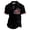 WenDA02_Black, variant on Patriotic American Flag Polo Shirt for Men Big and Tall American 250th Anniversary 1776 2026 Polo Shirt for 4th of July Gifts Red L