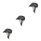 thumbnail image 5 of Toystoory Cascos de bicicleta ligeros y transpirables para una mayor comodidad Cascos de ciclismo de PC duraderos Casco de bicicleta negro gris Type1 NO1, 5 of 6