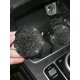 thumbnail image 4 of 27pcs Women's Car Accessories Kit, Including: 1pc Universal Steering Wheel Cover 15inch, 1pc Phone Holder, 1pc License Plate Frame, 10pcs Car Air Vent, 4 of 5