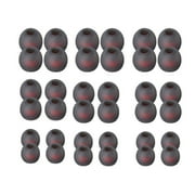 Set of 36 Eartips Ear Tips Replacement Headphones Earbud Tips Silicone Buds
