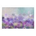 thumbnail image 2 of MKHERT Oil Painting Purple Onion Flower Doormat Rug Home Decor Floor Mat Bath Mat 23.6x15.7 inch, 2 of 3