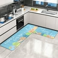 thumbnail image 6 of Kchsji Easter Kitchen Floor Mat Set 15.75x23.62+15.75x47.24" - Absorbent Non Slip Entrance Rug for Kitchen Bathroom Foyer Laundry Room, Party Favors Easter Holiday Decor Floor Mat Set for Home, 6 of 9
