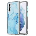 thumbnail image 1 of For Samsung Galaxy S22 5G Glazed Marble Pattern TPU + Acrylic Phone Case, 1 of 5