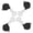 Multi, variant on FUTUREORYY 4Pcs Swivel Caster Wheels for Cat Cage Transport with Stable and Comfortable Mobility for Home Use