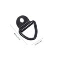 thumbnail image 3 of D Ring Tie Down Anillos De Amarre De Carga Vehículos Heavy Duty Tie Down Ring Para Camiones Y Almacén Remolque Cuerda De Carga Noticed VI011782-00, 3 of 6
