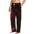 thumbnail image 6 of Susaid Red Spider On The Web Print Mens Pajama Pants Set Sleep & Lounge Pants, PJ Bottoms with Pockets and Button Fly-3X-Large, 6 of 6