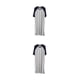 thumbnail image 4 of Sonducket Camisón Raglan Ropa de dormir Pijama Vestido Camisa de dormir Empalme Camisón Type4 NO4, 4 of 6