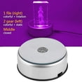 thumbnail image 5 of 7 LED Display Stand for Crystals Glass Art Figurine 7 Colored Jewelry Rotating Stand 90 Rotating Lamp Holder Tinker, 5 of 5