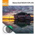 thumbnail image 2 of Kit de filtros K&F CONCEPT de 55 mm de polarización circular y MC UV, 2 of 7