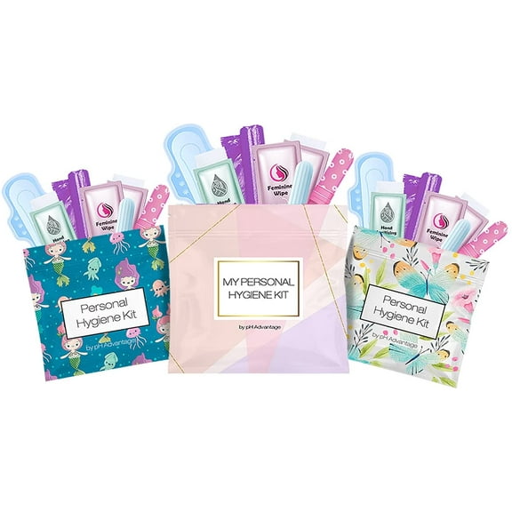 Period Kit 3 Pack - Under The Sea/Light Rose/Butterflies