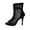 Black, variant on Womens Jazz Lace Heels Buckle Strap Stiletto Pumps Pointed Toe Dress Shoes For Evening Party Elegant Footwear Pink US:6