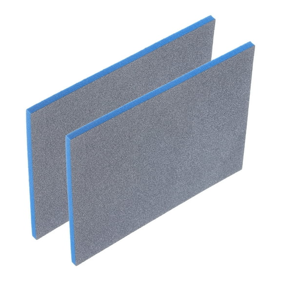 Uxcell Sanding Sponge Block, 800-1000 Grit, 140mm x 112mm x 5mm 2pcs