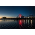 thumbnail image 3 of Highsmith, Carol 24x17 Black Modern Framed Museum Art Print Titled - Santa Monica Pier at Sunset California, 3 of 5