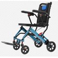 thumbnail image 4 of EastVita 16" Seat Ultra-Lightweight Foldable Transport Wheelchair 10in, 4 of 5