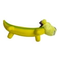 thumbnail image 2 of Multipet Smiling Loofa Dog, Plush & Latex Banana Dog Toy, 2 of 9
