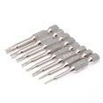 thumbnail image 1 of 8 piezas de 50 mm de puntas de cabeza magnética S2 de acero cromado destornillador Torx Bit Se Likrtyny 1cp2jb1qk6tg9yd0, 1 of 9