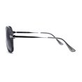 thumbnail image 4 of Classic Mens Plastic Tear Drop Shape Racer Sunglasses Slate Silver Smoke, 4 of 4