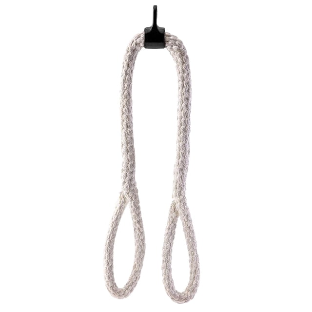 ZLight Tricep Rope Tricep Pull Down Rope for Pulley System Exercise Machine Workout 1m White 1.5m