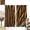 Tiger Skin-A, variant on 2 Pcs Light Filtering Tiger Stripe Print Curtains, African Wild Animal Pattern Window Drapes for Kids Teens Adults Bedroom Living Room, 28x40 Inch
