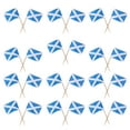 thumbnail image 5 of Scotland Flag Cupcake Toppers Food Picks 100 Pieces Assorted Color Paper Decorations for Cupcake, 5 of 7