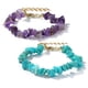 thumbnail image 1 of Pulseras simples de arcoíris de moda, cuentas de piedra Natural, regalo de joyería de fiesta para mujer, 2 uds., 1 of 5