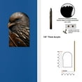 thumbnail image 2 of Off The Wall Plates - Wooden Look Eagle Classic Decorative Acrylic Cover Single Blank Wallplate, 2 of 5