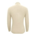 thumbnail image 4 of JJHGVB Thermal Turtleneck Long Sleeve Sweaters for Women Fitted Shirts for Women Knit Sweater for Women Womens Winter Sweater Womens Fashion Sweaters for Women Trendy Beige L, 4 of 5