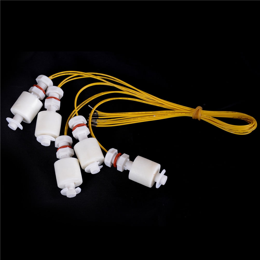 5 Pcs Water Level Switch Liquid Level Sensor Plastic Ball Vertical ...
