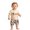 Beige, variant on Rggeeun Boys Child Outfit Sets Solid Color Cartoon Print Short Sleeve Crew Neck Loose Plus Size Breathable Top & Elastic Wide Leg Shorts for Summer Daily Workout Fashion Wear,Beige,4-5 Years