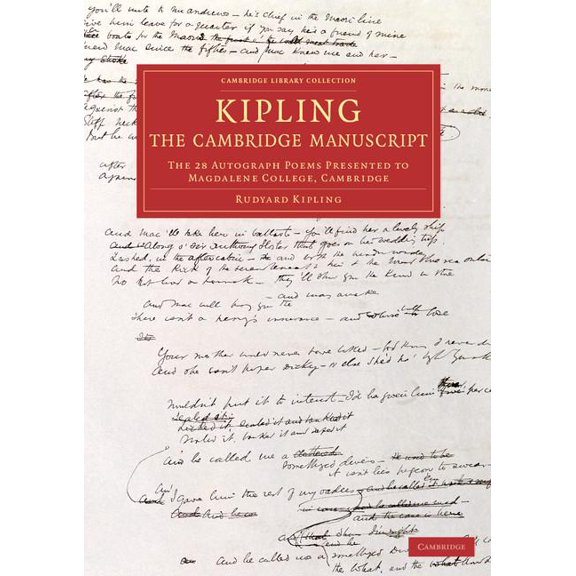Cambridge Library Collection - Literary Kipling: The Cambridge Manuscript, (Paperback)
