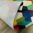 thumbnail image 5 of Ambesonne Vintage Place Mats Set of 4, Rhombus Pattern Grunge, Standard Size, Multicolor, 5 of 6