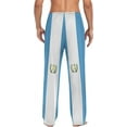 thumbnail image 2 of Top-kevin Guatemala Flag Men's Pajama Pants Sleepwear Lounge Pajama Bottoms with Pockets, S M L XL XXL, 2 of 13