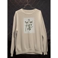 thumbnail image 3 of Yellow-rump Warbler Sweatshirt Women -John James Audubon Designs, Female XX-Large, 3 of 4