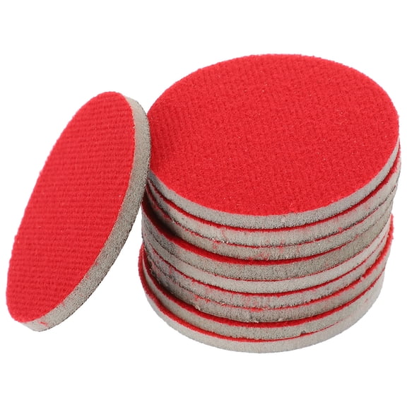 OFFIGAM 10Pcs Red Sponge Bowling Ball Pads for Durable Flexible Daily Polishing and Cleaning
