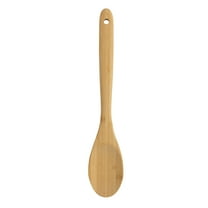 Mainstays Bamboo Cooking Spoon Natural Bamboo Crafted, 13" L, Kitchen Prep