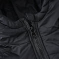 thumbnail image 5 of Otqutp Kids Boys Girls Long Sleeve Hooded with Pockets Solid Color Short Cotton Jacket Full Zip Outwear for Children 1-10 Years(Black,7-8 Years), 5 of 8