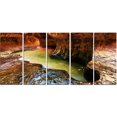 thumbnail image 2 of Narrows dans le Parc National de Zion Utah - Impression sur Toile Paysage, 2 of 3