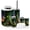 Color 1, variant on Bathroom Accessory Set 6 Piece with Fairy Forest Fairytale Wonderland Woodland Butterfly Flowers Tree Toothbrush Holder, Soap Dispenser, Soap Dish, Trash Can, Toothbrush Cup, Toilet Brush Holder