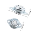 thumbnail image 2 of IDEANATEGRATE 12Ud Rodamiento Para Muebles En Nylon Para Transmisión Y Duradera Color Plata, 2 of 6