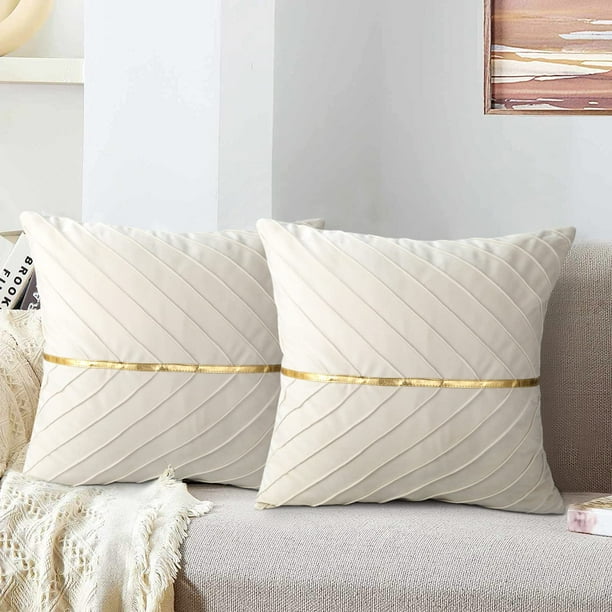 Beige pillow case sale