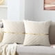 thumbnail image 1 of Cojín de Terciopelo Beige, 45 x 45 cm, Cojín Decorativo para sofá, Funda de Almohada, decoración, Almohada Suave, cojín de Asiento para salón, Dormitorio, Oficina, Coche, sofá, Silla, jardín, Juego de, 1 of 5