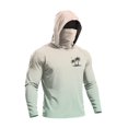 thumbnail image 2 of UPF 50+ Sun Hoodie Mens Long Sleeve Lightweight Tops with Mask for Swimming Running Hiking, 2 of 5