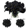 thumbnail image 2 of Artificial Flowers Mini Decorative Calla Lily Fake Flowers Wedding Bouquet, 2 of 7