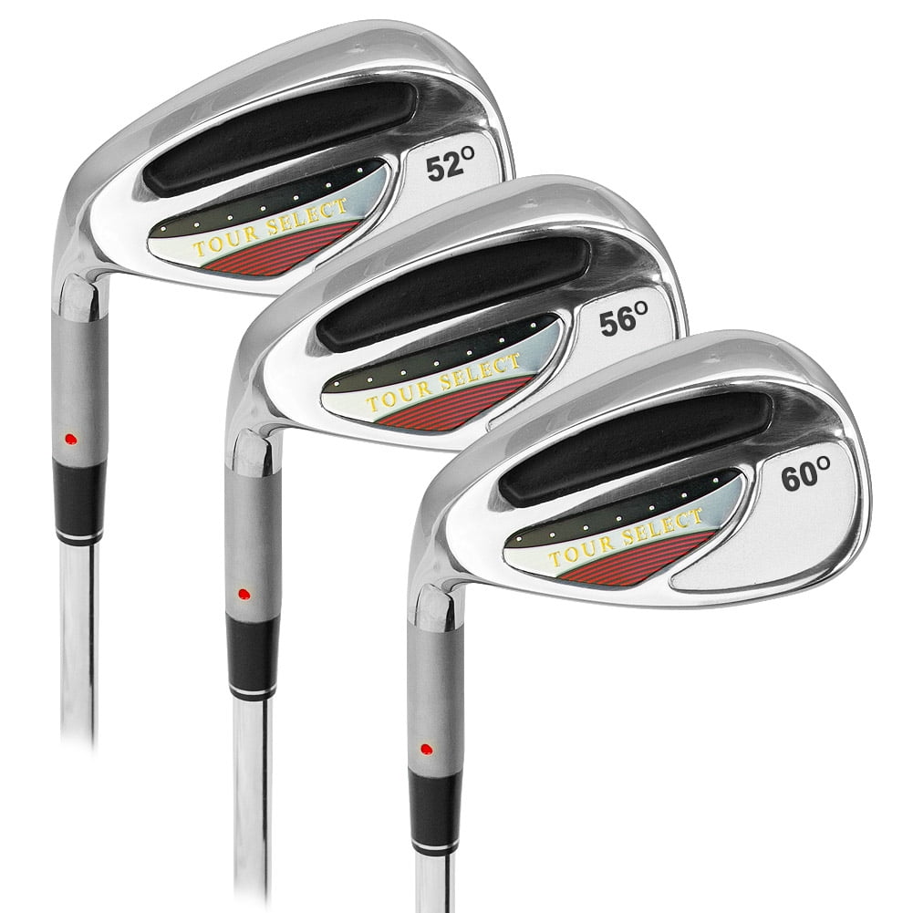 Tour Select Men's Left Handed Three Piece Wedge Set