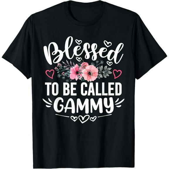 Blessed To Be Called Gammy Funny Mother's Day Grandma T-Shirt